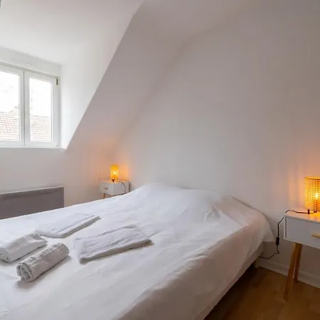 Très Bel Proche Centre Stationnement Rue Gratuit Mulhouse